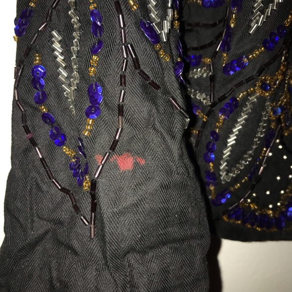 Beaded Black Bolero - Picture 13 of 13